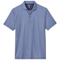 Johnnie-O Men's Navy Pip Floral Performance Jersey Polo