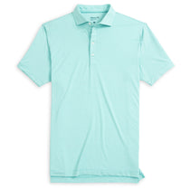 Johnnie-O Men's Tropical Celeste Lyndonn Striped Jersey Performance Polo