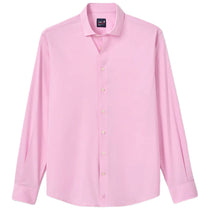 Johnnie-O Men's Porto Pink Travis Solid Everyday Performance Button Down Shirt