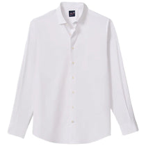 Johnnie-O Men's White Travis Solid Everyday Performance Button Down Shirt