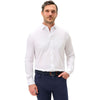 Johnnie-O Men's White Travis Solid Everyday Performance Button Down Shirt