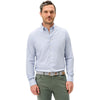 Johnnie-O Men's Navy Koby Mini Pane Everyday Performance Button Down Shirt