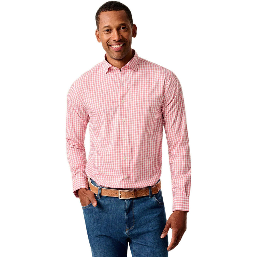 Johnnie-O Men's Lobster Westwood Check Everyday Performance Button Down Shirt