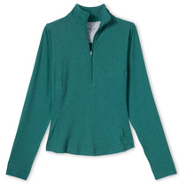 Johnnie-O Women's Midnight Green Susie Performance 1/4-Zip