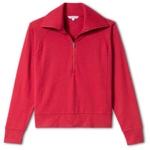 Johnnie-O Women's Crimson Eliza Performance Half Zip Pullover