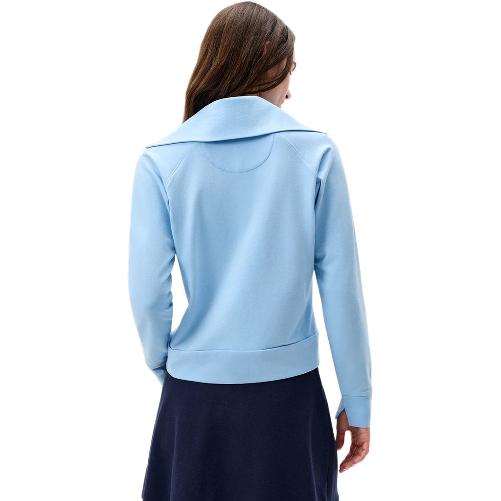 Johnnie-O Women's Gulf Blue Eliza Performance Half Zip Pullover
