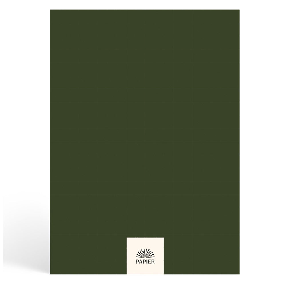 Papier Dark Green Joy Daily Planner