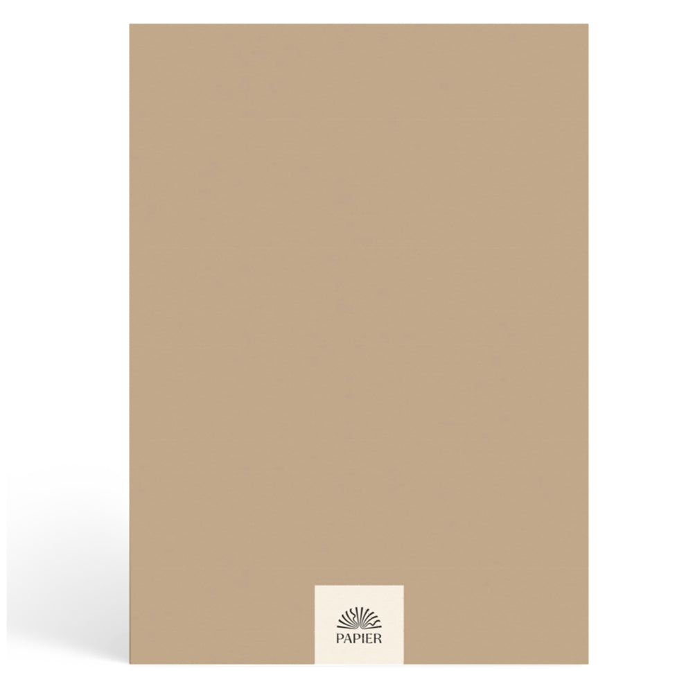 Papier Ochre Joy Plain Notebook