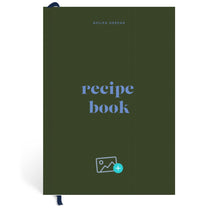 Papier Dark Green Joy Recipe Journal