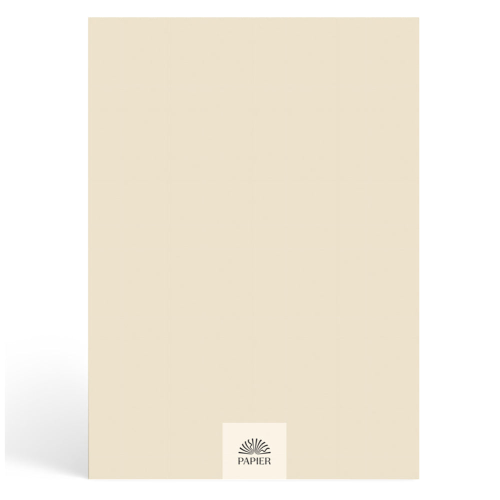 Papier Off White Joy Wellness Journal