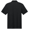 Port Authority Men's Deep Black Plaited Pique Polo