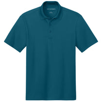 Port Authority Men's Moroccan Blue Plaited Pique Polo