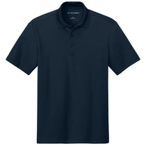 Port Authority Men's Night Navy Plaited Pique Polo