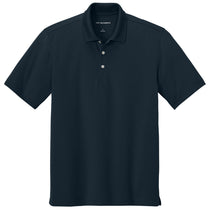 Port Authority Men's Night Navy Dry Zone Stain-Release Grid Polo