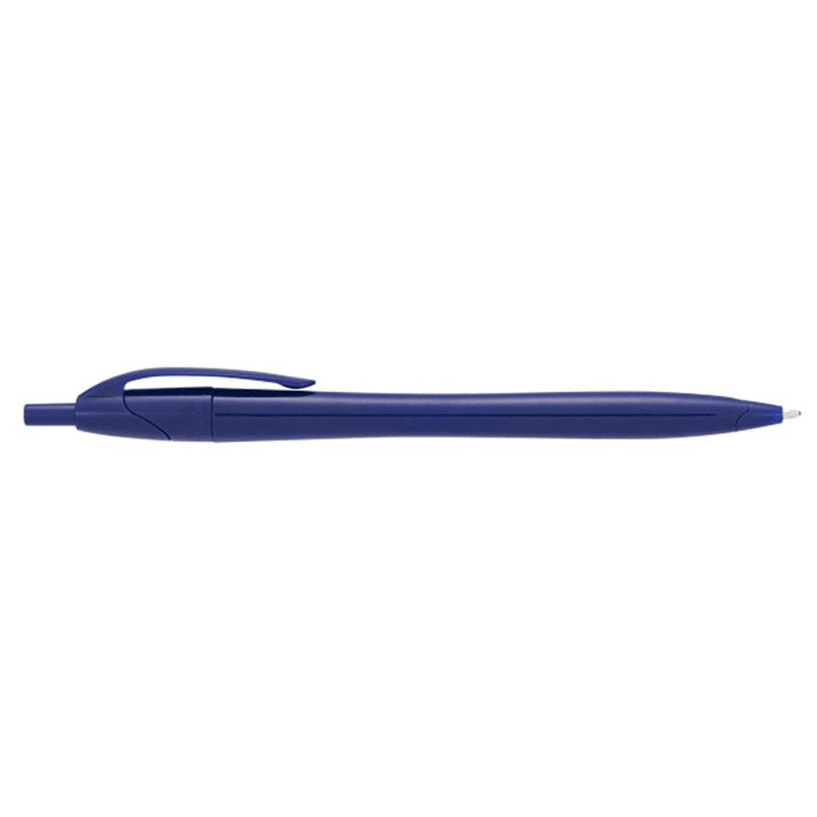 Bullet Solid Blue Cougar Retractable Ballpoint Pen