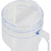 Logomark White Elliott 20 oz. Clear AS Travel Mug
