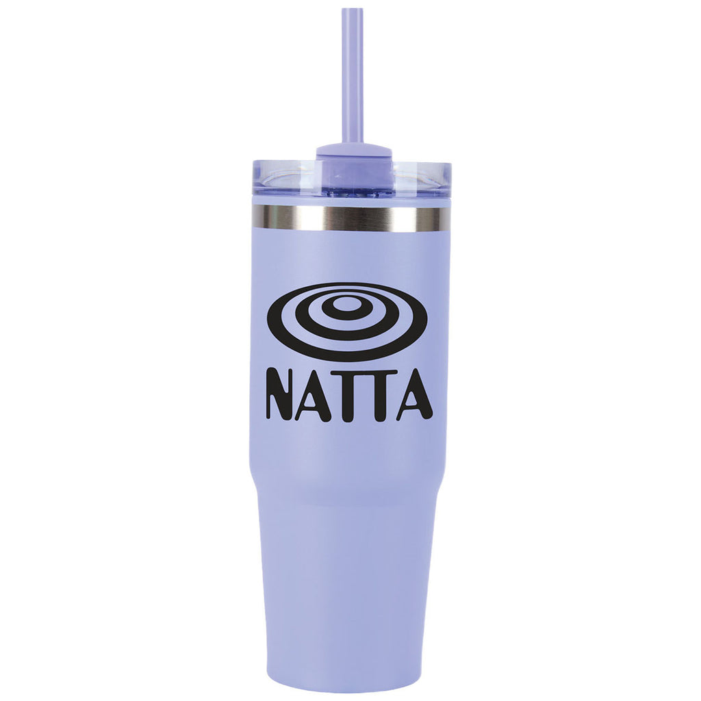 Logomark Purple Yesler 30 oz. Double Wall Steel/PP Liner Travel Tumbler
