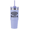 Logomark Purple Yesler 30 oz. Double Wall Steel/PP Liner Travel Tumbler
