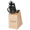 KitchenAid Black Classic 7-Piece Self-Sharpening Knife Block Set