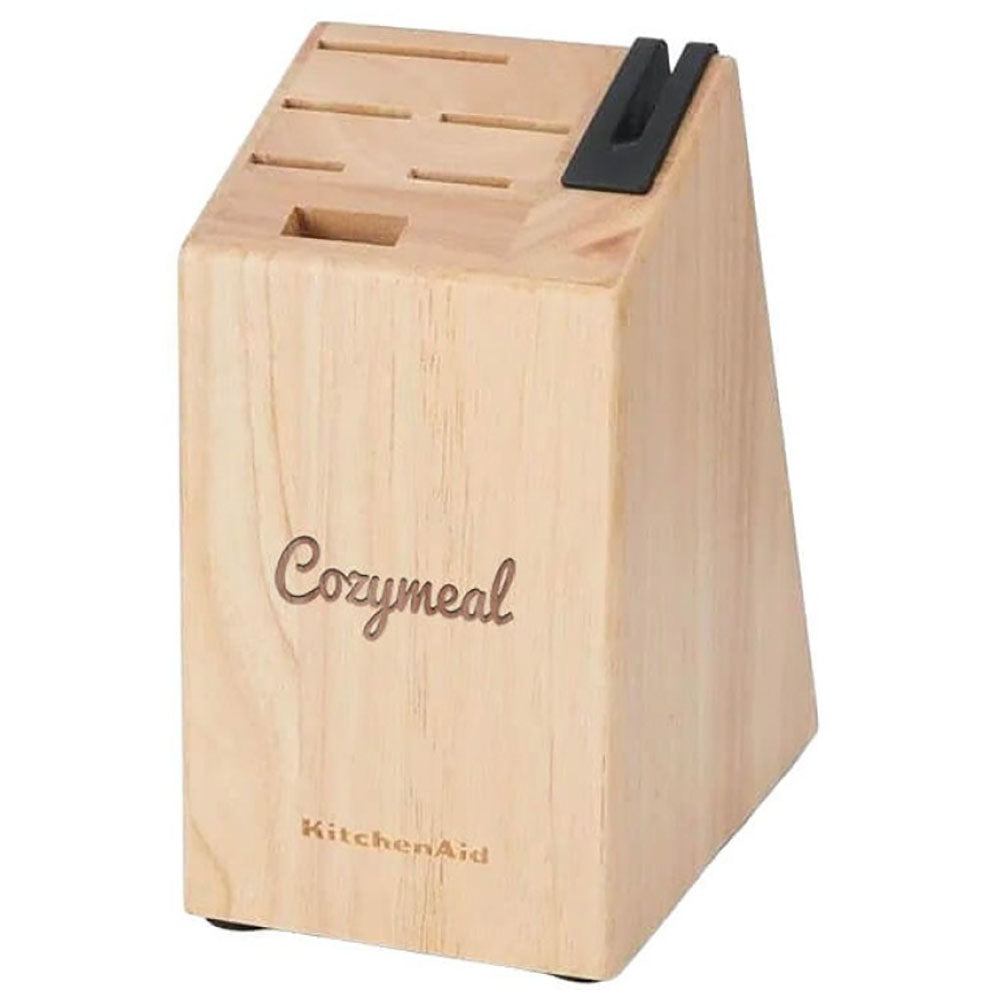 KitchenAid Black Classic 7-Piece Self-Sharpening Knife Block Set