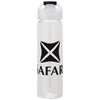 Logomark Black NEWPORT VII 25 oz. PET Bottle with Chug Spout