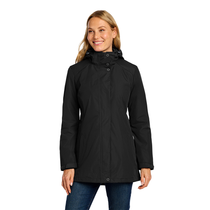 Port Authority Women's Black All-Weather 3-in-1 Jacket