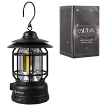 Beacon Black reNew Cob Rechargeable Vintage Lantern