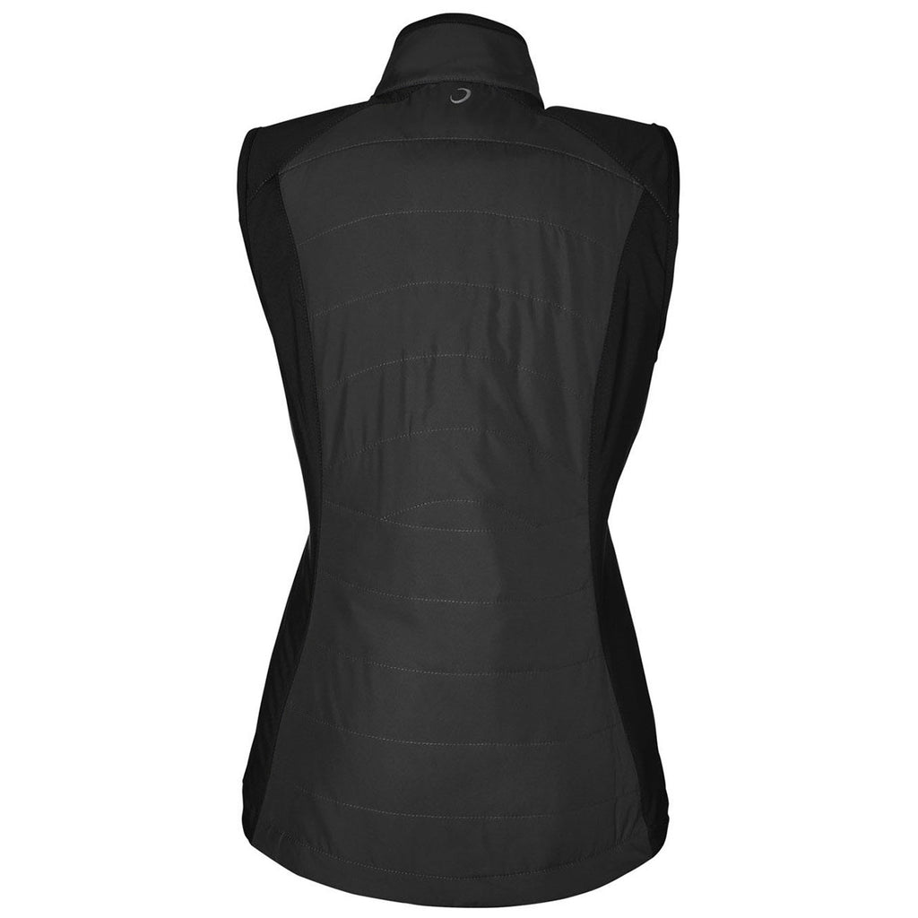 Zero Restriction Women's Black Tess Hybrid Vest