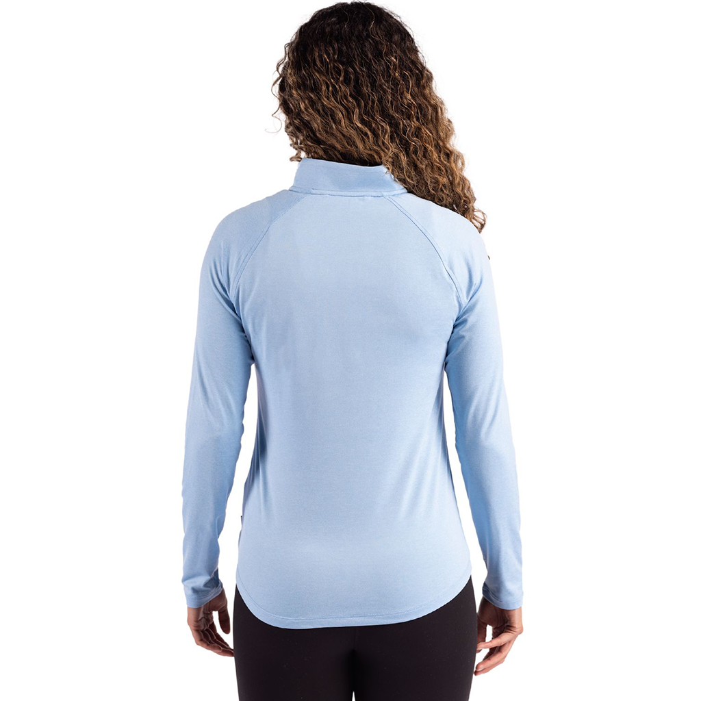 Cutter & Buck Women's Atlas Coastline Epic Comfort Recycled Quarter Zip