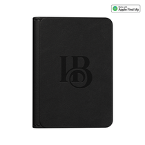Spector & Co. Black Pulse Passport Holder with Apple Find My