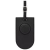 Leeman Black Pebble Grain AirTag Luggage Tag