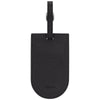 Leeman Black Pebble Grain AirTag Luggage Tag