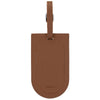 Leeman Tan Pebble Grain AirTag Luggage Tag