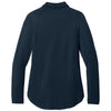 Port Authority Women's River Blue Navy Luxe Knit Button Tunic