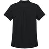 Port Authority Women's Deep Black Plaited Pique Polo