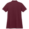 Port Authority Women's Club Burgundy Dry Zone Stain-Release Grid Polo