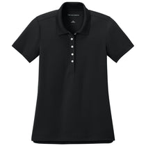 Port Authority Women's Deep Black Dry Zone Stain-Release Grid Polo