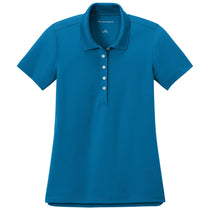 Port Authority Women's Imperial Blue Dry Zone Stain-Release Grid Polo