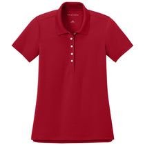 Port Authority Women's Rich Red Dry Zone Stain-Release Grid Polo