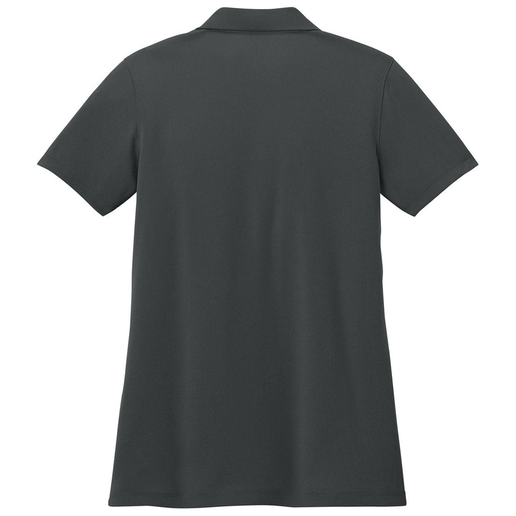 Port Authority Women's Seal Grey Dry Zone Stain-Release Grid Polo