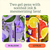 Lifelines Purple/Orange Scented Lava Pen Set - 2-pack