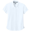 New Era Women's White Power Polo