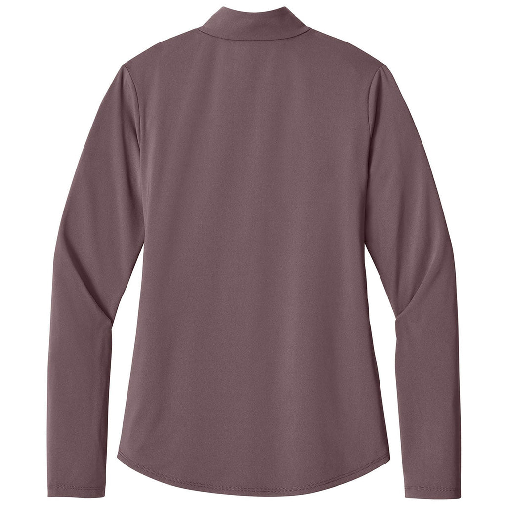 OGIO Women's Ashen Plum Regain 1/2-Zip