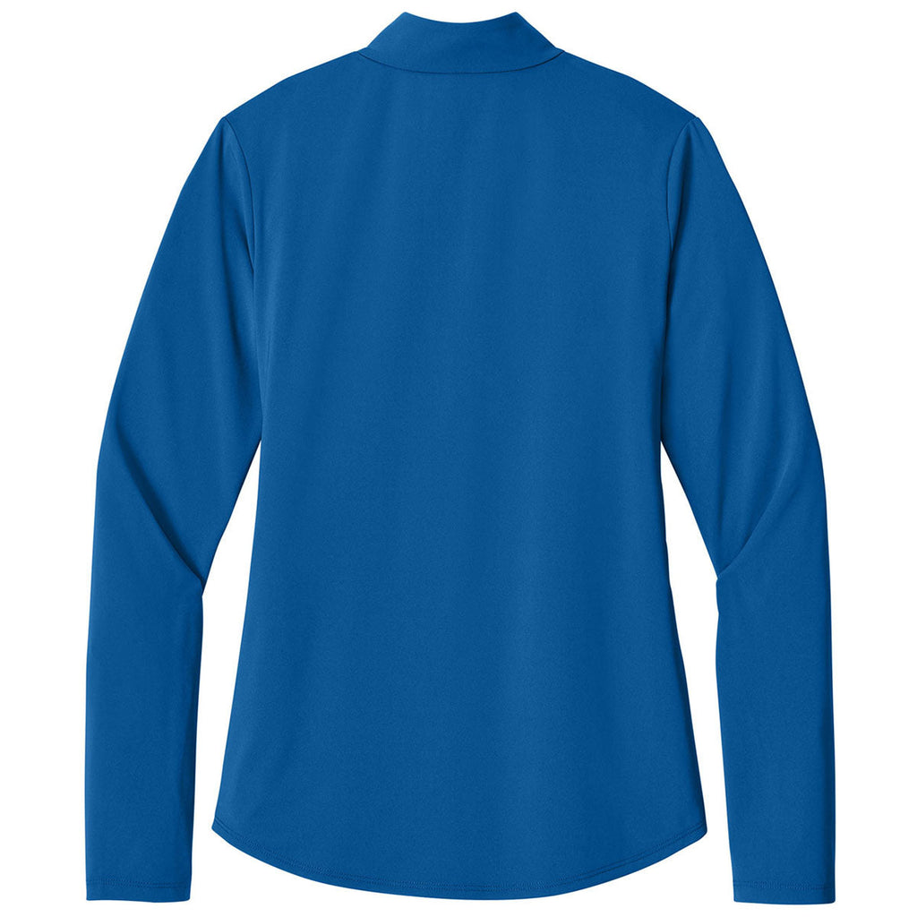 OGIO Women's Cobalt Blue Regain 1/2-Zip