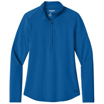 OGIO Women's Cobalt Blue Regain 1/2-Zip