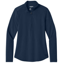 OGIO Women's River Blue Navy Regain 1/2-Zip