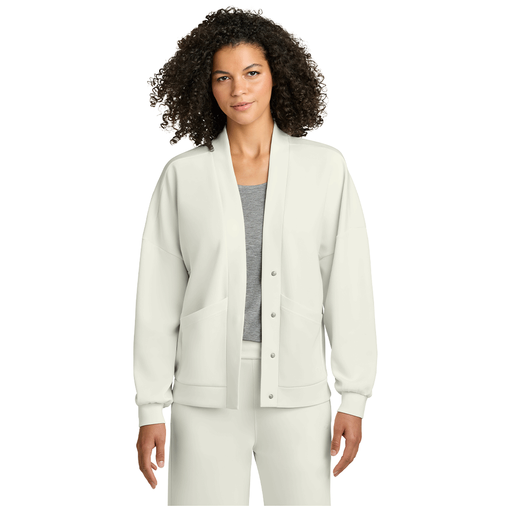 OGIO Women's Opal White Transcend Cardigan