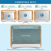 LapGear Walnut Portable Laptop Lap Desk