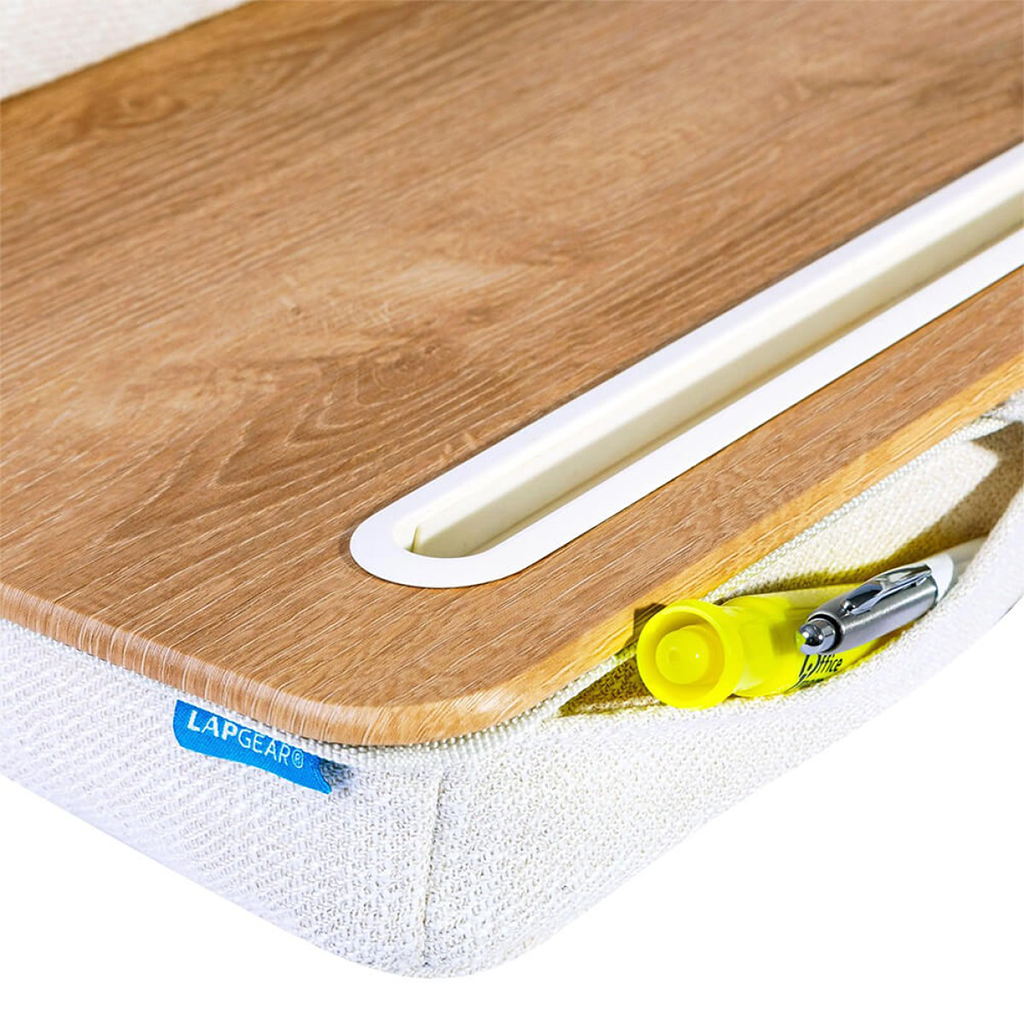 LapGear Walnut Portable Laptop Lap Desk