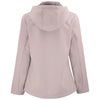 Clique Women's Silver Grey/Pure Slate Tempo Recycled Stretch Softshell Hooded Jacket